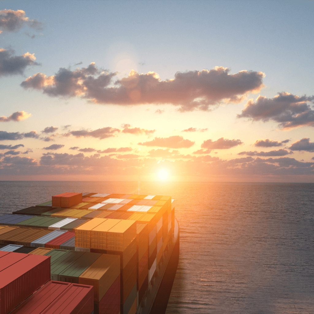 Sea freight shipment tracking